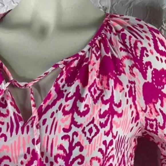 Lilly Pulitzer blouse / Tunic Floral - Picture 3 of 6